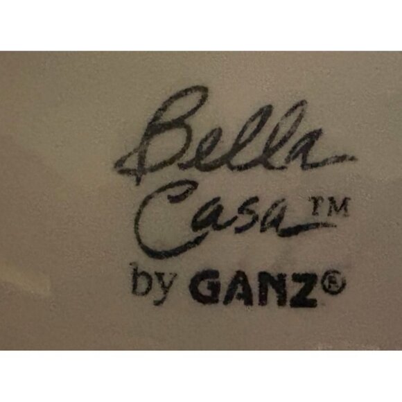 Set of 2 Bella Casa By Ganz Tall 6" Let it Snow Coffee Mugs w/ Snowmen  # 3004 - Picture 5 of 5